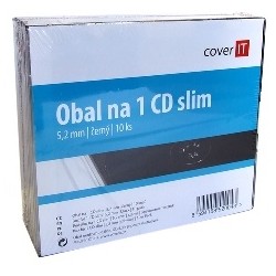 Cover IT box na 1 CD slim - balení po 10ks