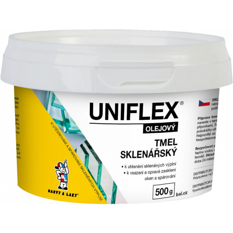 Uniflex tmel sklenářský 500g