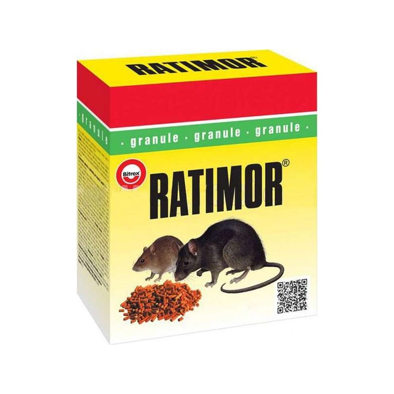 Ratimor granule 150 g krabička
